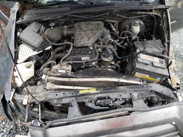 5TETX22NX7Z387003 - 2007 TOYOTA TACOMA ACCESS CAB შავი ფოტო 11