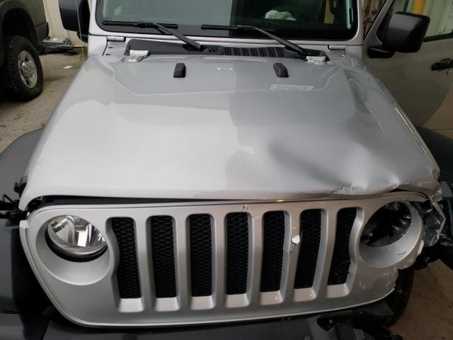 1C4HJXAG2PW593291 - 2023 JEEP WRANGLER SPORT SILVER photo 11