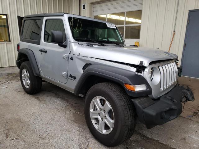 1C4HJXAG2PW593291 - 2023 JEEP WRANGLER SPORT SILVER photo 4