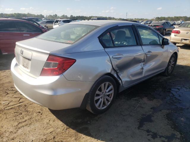 19XFB2F91CE066915 - 2012 HONDA CIVIC EXL SILVER photo 3