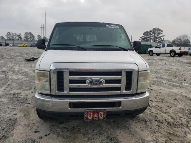 1FBSS31L28DA86286 - 2008 FORD ECONOLINE E350 SUPER DUTY WAGON WHITE photo 5