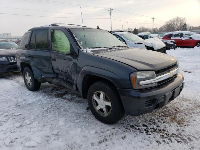 1GNDT13S462152623 - 2006 CHEVROLET TRAILBLAZE LS GRAY photo 4