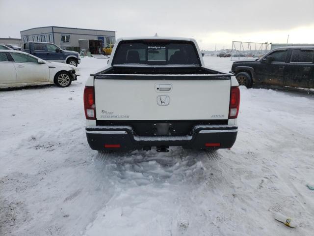 5FPYK3F51KB026992 - 2019 HONDA RIDGELINE RTL WHITE photo 6