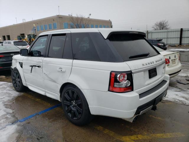 SALSP2E45DA808316 - 2013 LAND ROVER RANGE ROVE AUTOBIOGRAPHY WHITE photo 2