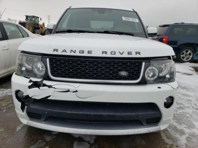 SALSP2E45DA808316 - 2013 LAND ROVER RANGE ROVE AUTOBIOGRAPHY WHITE photo 5