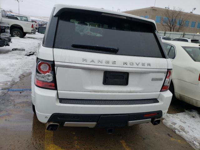 SALSP2E45DA808316 - 2013 LAND ROVER RANGE ROVE AUTOBIOGRAPHY WHITE photo 6