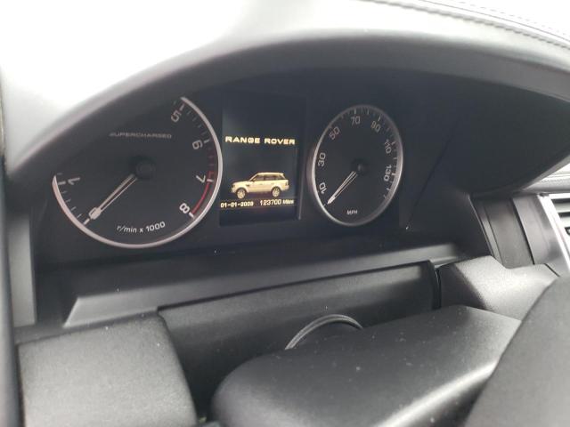 SALSP2E45DA808316 - 2013 LAND ROVER RANGE ROVE AUTOBIOGRAPHY WHITE photo 9