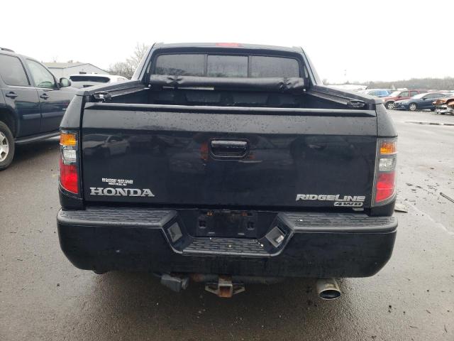 2HJYK16538H511761 - 2008 HONDA RIDGELINE RTL BLACK photo 6