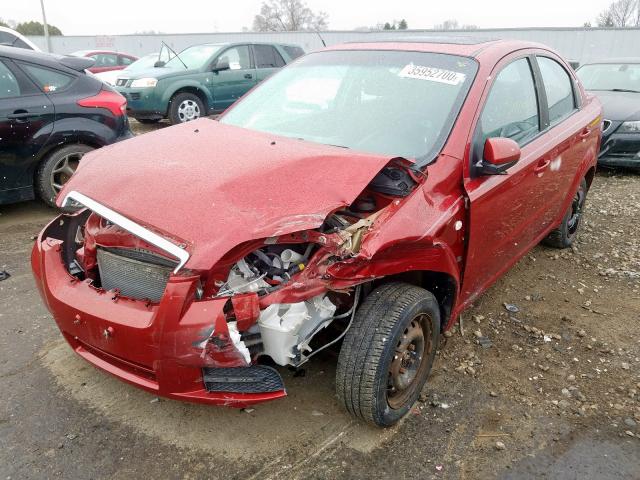 KL1TD56647B105608 - 2007 CHEVROLET AVEO BASE  ფოტო 2