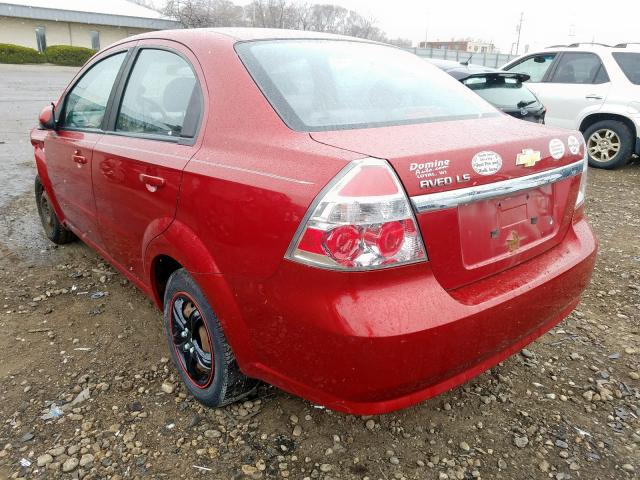 KL1TD56647B105608 - 2007 CHEVROLET AVEO BASE  ფოტო 3