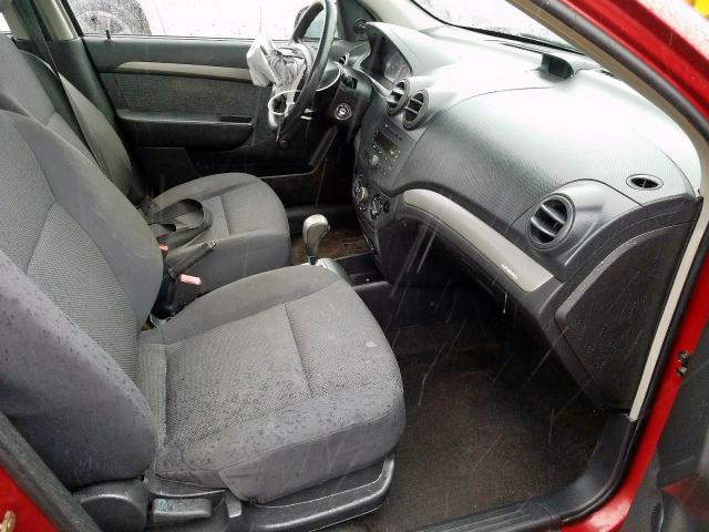 KL1TD56647B105608 - 2007 CHEVROLET AVEO BASE  ფოტო 5