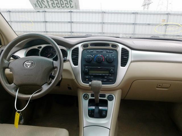 JTEDP21A440038848 - 2004 TOYOTA HIGHLANDER BASE  photo 9