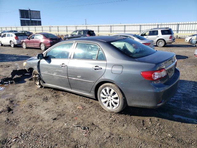 2T1BU4EE2CC918478 - 2012 TOYOTA COROLLA LE BASE GRAY photo 2