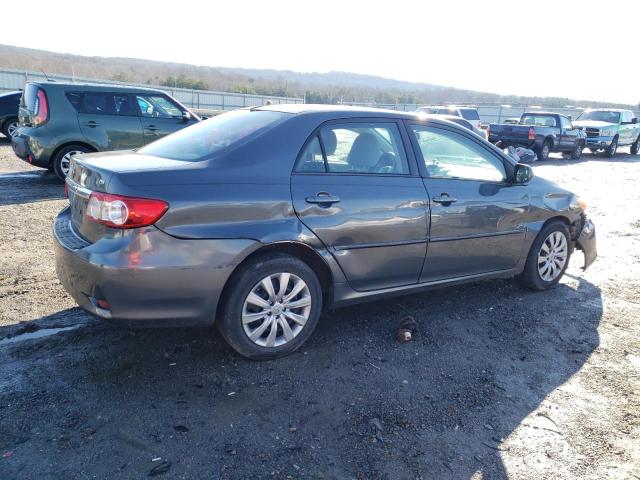 2T1BU4EE2CC918478 - 2012 TOYOTA COROLLA LE BASE GRAY photo 3
