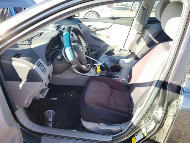 2T1BU4EE2CC918478 - 2012 TOYOTA COROLLA LE BASE GRAY photo 7