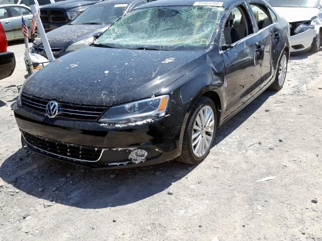 3VWL17AJ0EM434480 - 2014 VOLKSWAGEN JETTA SEL  photo 2