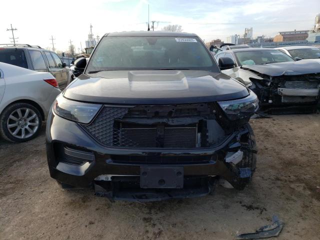 1FM5K8ABXLGA55416 - 2020 FORD EXPLORER POLICE INTERCEPTOR BLACK photo 5