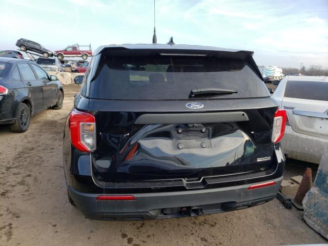 1FM5K8ABXLGA55416 - 2020 FORD EXPLORER POLICE INTERCEPTOR BLACK photo 6