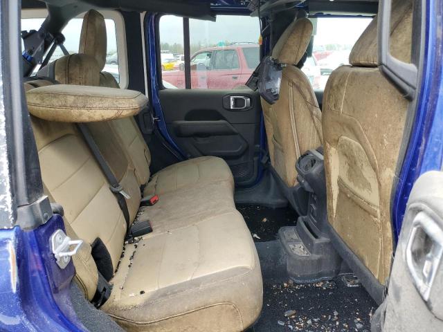 1C4HJXEG6JW238562 - 2018 JEEP WRANGLER U SAHARA BLUE photo 10