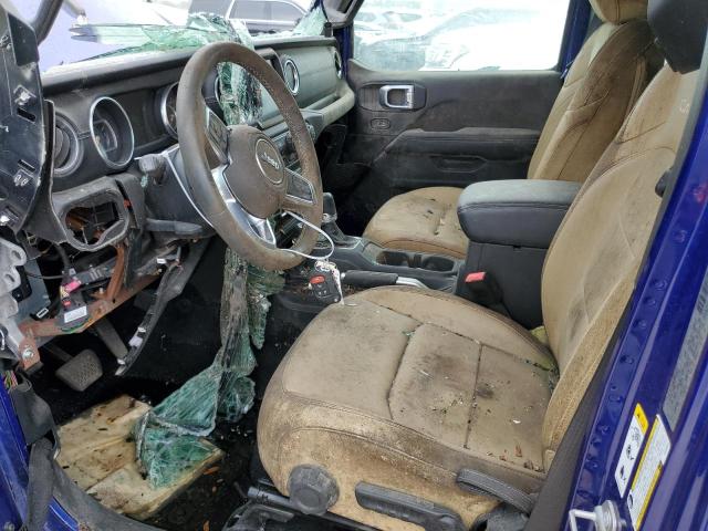 1C4HJXEG6JW238562 - 2018 JEEP WRANGLER U SAHARA BLUE photo 7