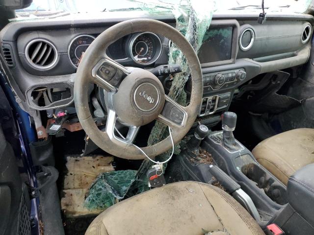 1C4HJXEG6JW238562 - 2018 JEEP WRANGLER U SAHARA BLUE photo 8