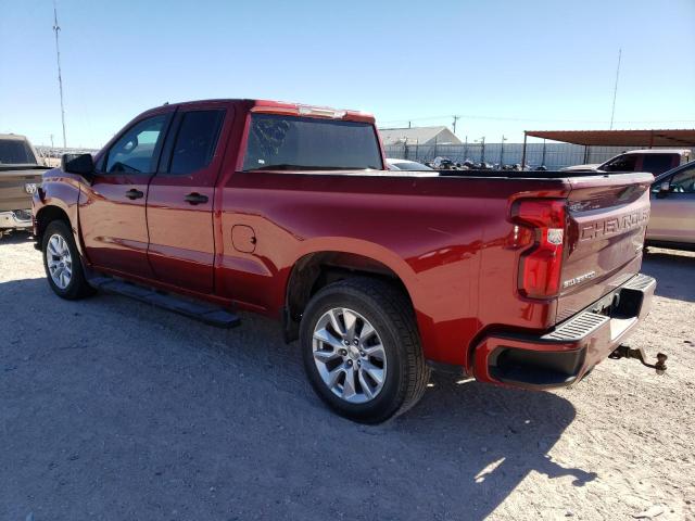 1GCRWBEFXLZ254457 - 2020 CHEVROLET SILVERADO C1500 CUSTOM BURGUNDY photo 2