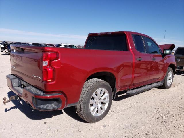 1GCRWBEFXLZ254457 - 2020 CHEVROLET SILVERADO C1500 CUSTOM BURGUNDY photo 3