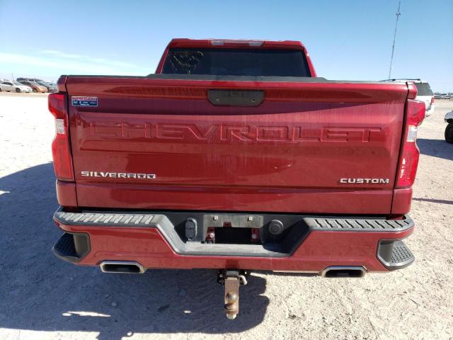 1GCRWBEFXLZ254457 - 2020 CHEVROLET SILVERADO C1500 CUSTOM BURGUNDY photo 6