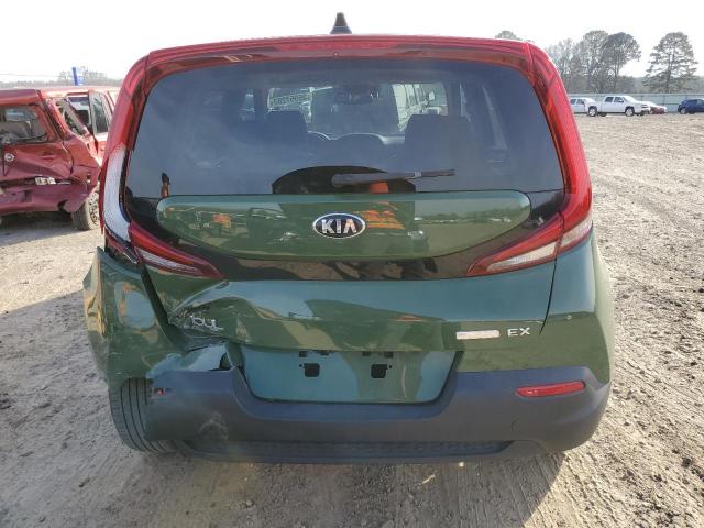 KNDJ33AU1M7126525 - 2021 KIA SOUL EX GREEN photo 6