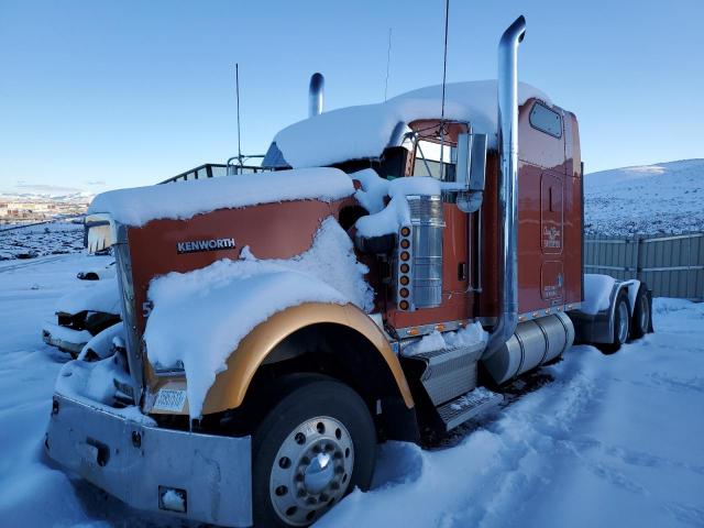 1XKWDB9X14R063060 - 2004 KENWORTH CONSTRUCTI W900 ORANGE photo 2