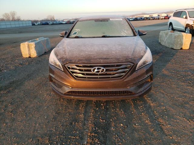 5NPE34AF5HH510088 - 2017 HYUNDAI SONATA SPORT GRAY photo 5