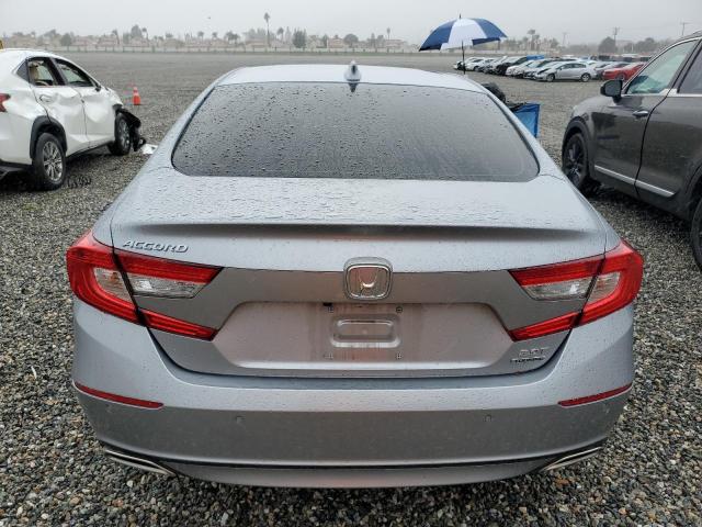 1HGCV2F95MA032895 - 2021 HONDA ACCORD TOURING SILVER photo 6