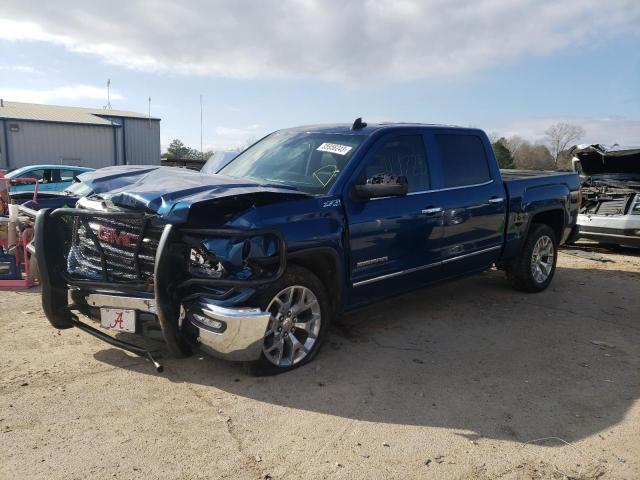 3GTU2NEC8JG354888 - 2018 GMC SIERRA K1500 SLT BLUE photo 1