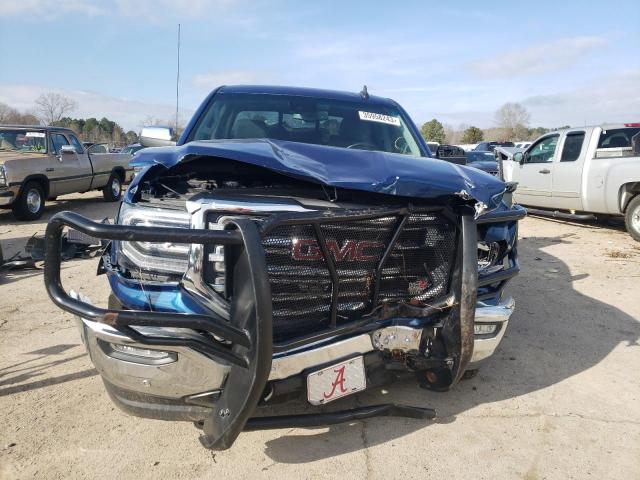 3GTU2NEC8JG354888 - 2018 GMC SIERRA K1500 SLT BLUE photo 5