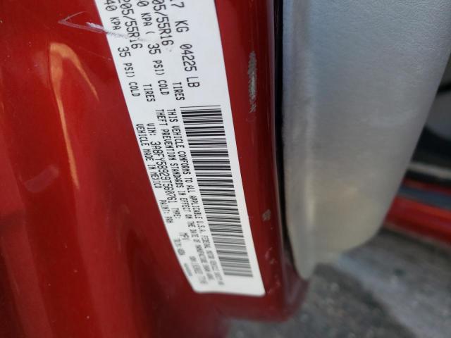 3A8FY58929T560761 - 2009 CHRYSLER PT CRUISER TOURING RED photo 12