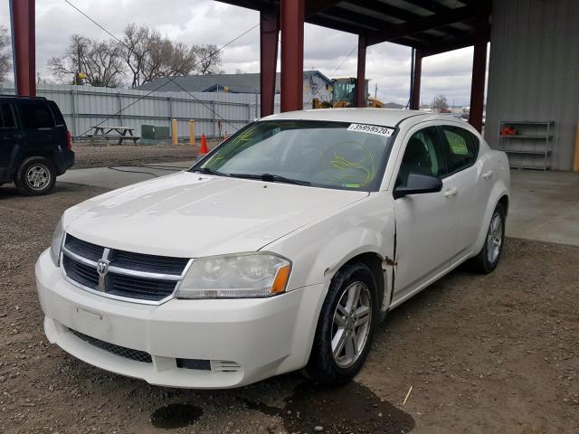 1B3LC56R08N684183 - 2008 DODGE AVENGER SXT  photo 2