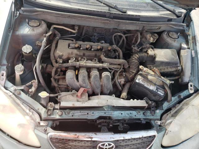 1NXBR32E97Z780555 - 2007 TOYOTA COROLLA CE GREEN photo 7