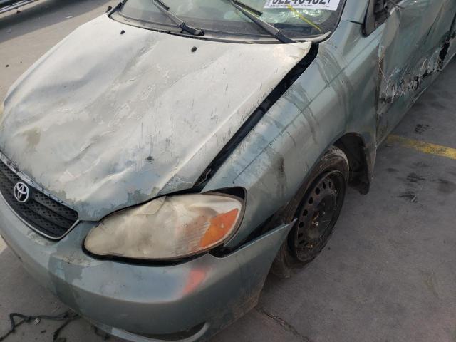 1NXBR32E97Z780555 - 2007 TOYOTA COROLLA CE GREEN photo 9