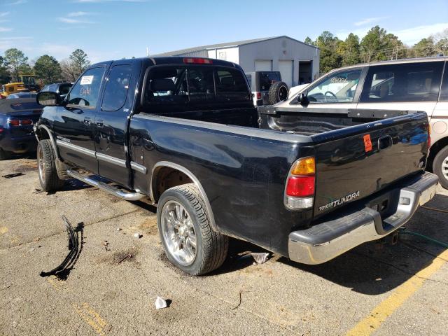 5TBRT3411YS113511 - 2000 TOYOTA TUNDRA ACCESS CAB შავი ფოტო 2