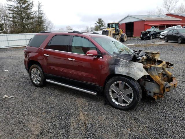 1GKKVSKD4HJ130430 - 2017 GMC ACADIA LIM SLT-2 BURGUNDY photo 4