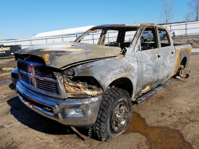 3C6UD5FL0CG104662 - 2012 DODGE RAM 2500 LARAMIE  photo 2