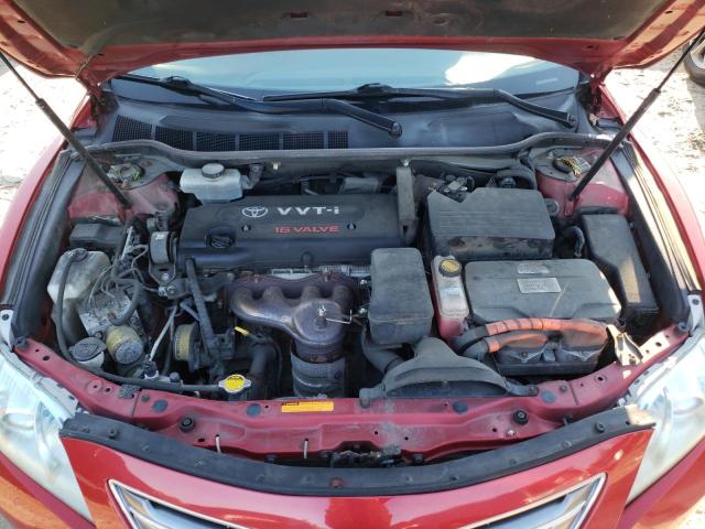 4T1BB46K28U059330 - 2008 TOYOTA CAMRY HYBRID RED photo 11