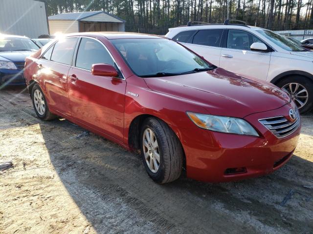 4T1BB46K28U059330 - 2008 TOYOTA CAMRY HYBRID RED photo 4