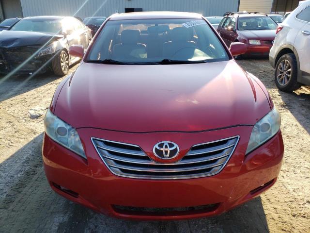 4T1BB46K28U059330 - 2008 TOYOTA CAMRY HYBRID RED photo 5