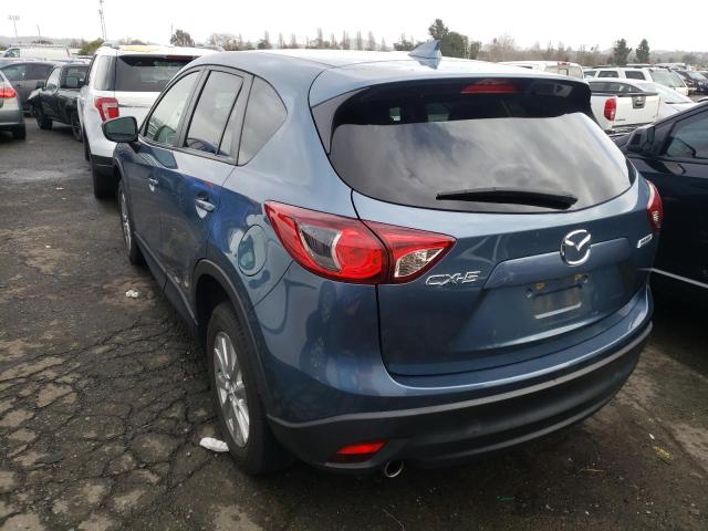 JM3KE2CY5G0654890 - 2016 MAZDA CX-5 TOURI BLUE photo 2