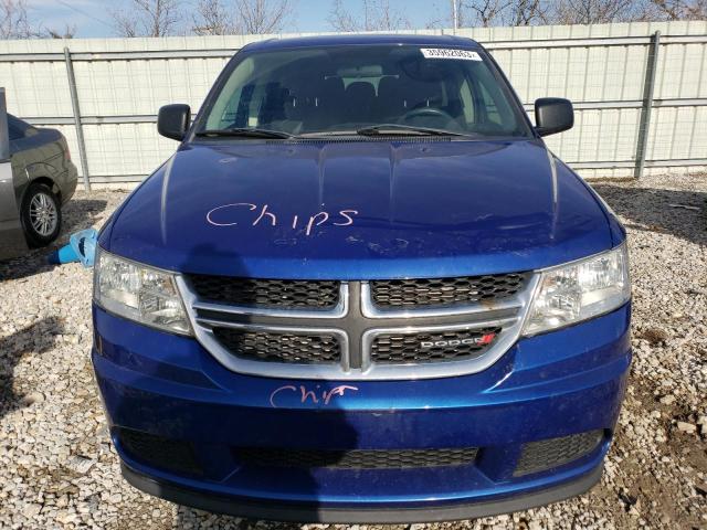 3C4PDCAB5FT734990 - 2015 DODGE JOURNEY SE BLUE photo 5