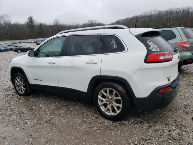 1C4PJMCB2GW301764 - 2016 JEEP CHEROKEE LATITUDE WHITE photo 2