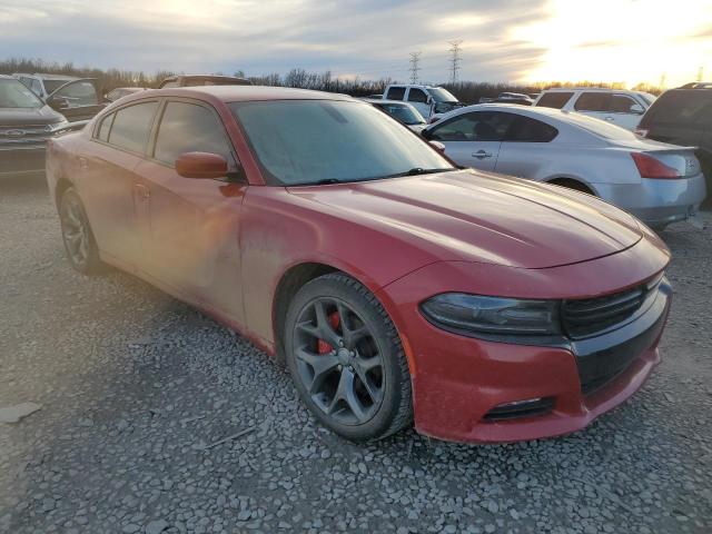 2C3CDXHG0FH862994 - 2015 DODGE CHARGER SXT RED photo 4