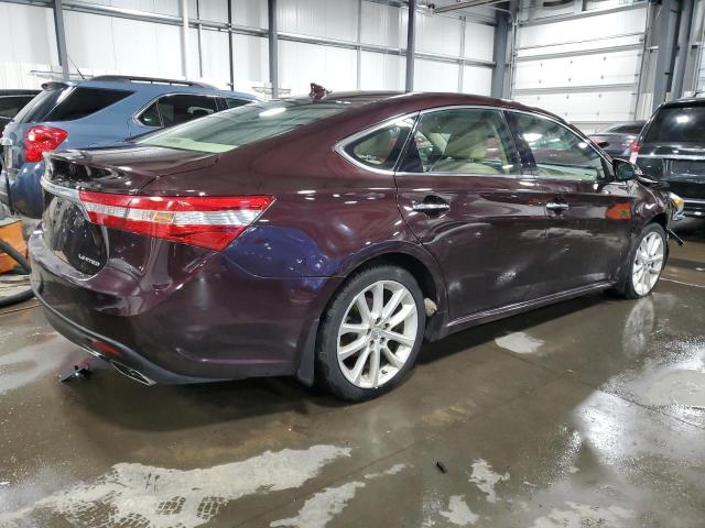 4T1BK1EB6DU016961 - 2013 TOYOTA AVALON BASE 勃艮第红 照片 3
