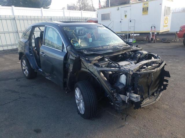 5FRYD4H89EB047754 - 2014 ACURA MDX ADVANCE GRAY photo 4